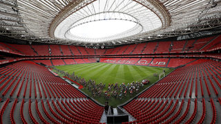 Снимка на деня: Вуелта в сърцето стадион "Сан Мамес" в <span class="highlight">Билбао</span>
