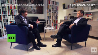 Интервю на руската <span class="highlight">RT</span> с Пучдемон неочаквано прекъсна програмата на испанска телевизия