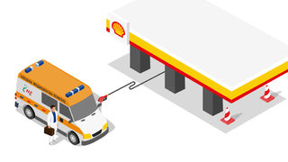 <span class="highlight">Shell</span> дарява гориво за 100 000 лв. за зареждане на линейки в подкрепа на борбата с COVID-19