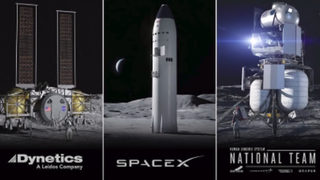 НАСА възложи на 3 компании да изработят спускаем апарат за Луната