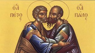 Християните почитат светите апостоли Петър и Павел