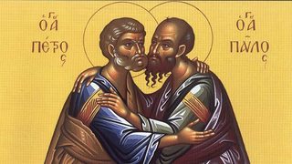 Християните почитат светите апостоли Петър и Павел