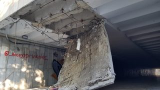 Срутеният таван на подлез във Варна едва не е взел жертви и през 2009 г.
