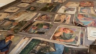В Прага откриха 700 картини и скици на художничка, загинала в концентрационен лагер