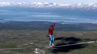Германците, които ходят във въздуха: рекордът от Лапландия