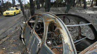 Фотогалерия - След огнения ад в Гърция