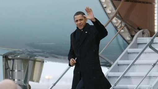 Обама пристигна в Копенхаген