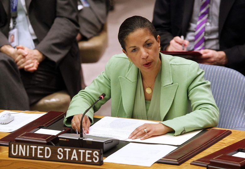 Сюзън Райс, постоянен представител на САЩ в ООН.