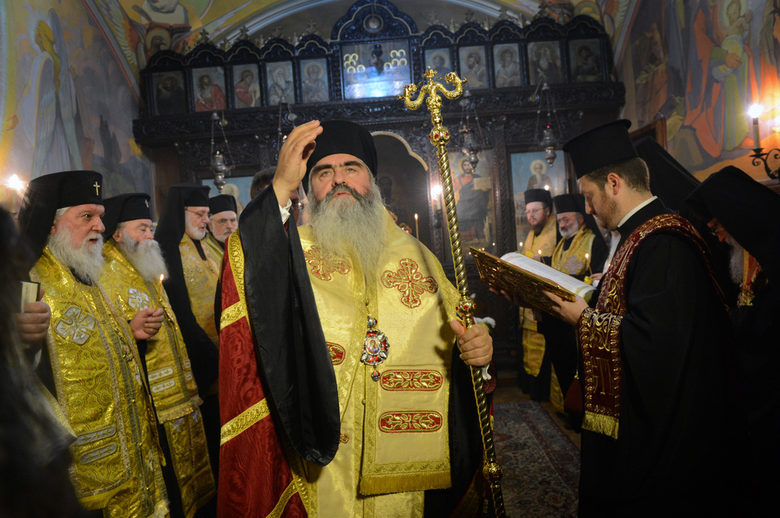 Митрополит Кирил отслужи панихида за 9 дни от смъртта на патриарх Максим в параклиса на Синодалната палата