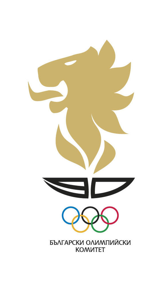 Юбилейното лого по случай 90-ата годишнина на БОК, като към настоящата емблема са добавени стилицирани цифрите 9 и 0