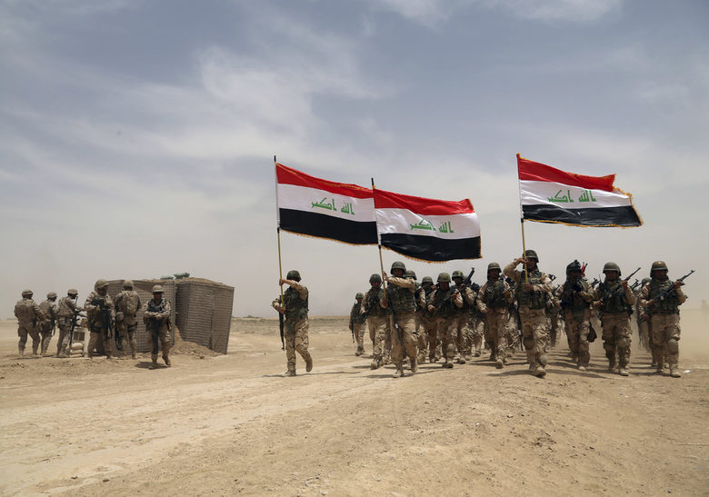 Учение на иракски войници