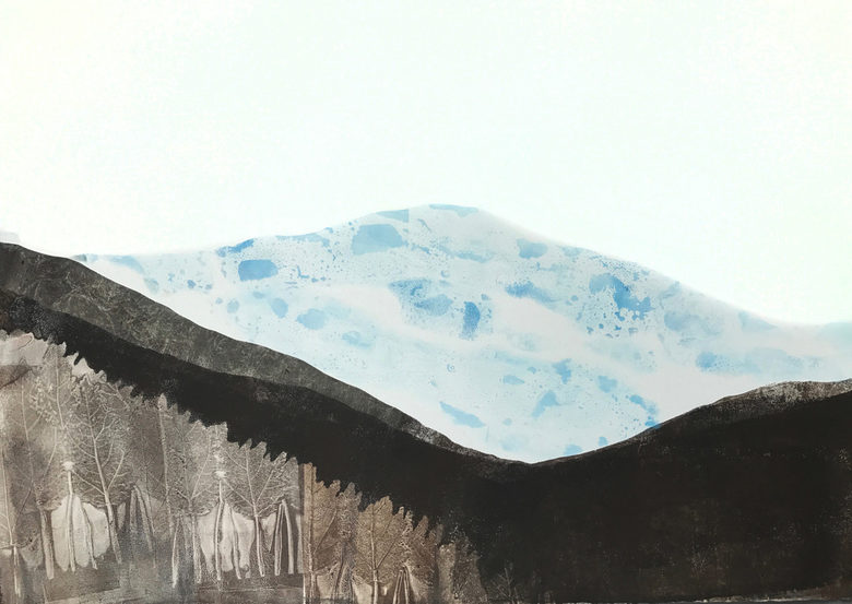 Mountains - едно от платната на Милена Матева