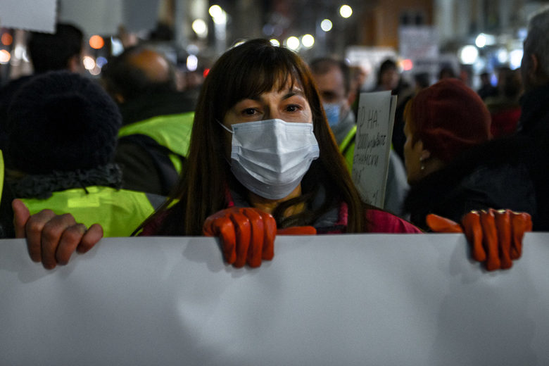 Жителите на няколко квартала в столицата протестираха срещу токсичния въздух в София (архив)
