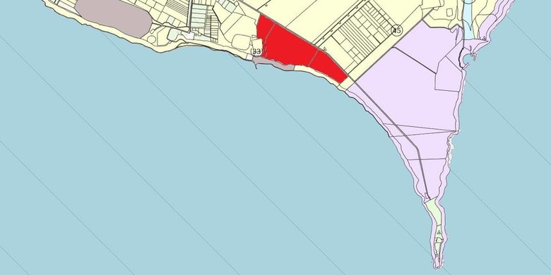 Терените, които според кмета на Каварна Нина Ставрева трябва да бъдат застроени се намират на границата на резервата "Калиакра"