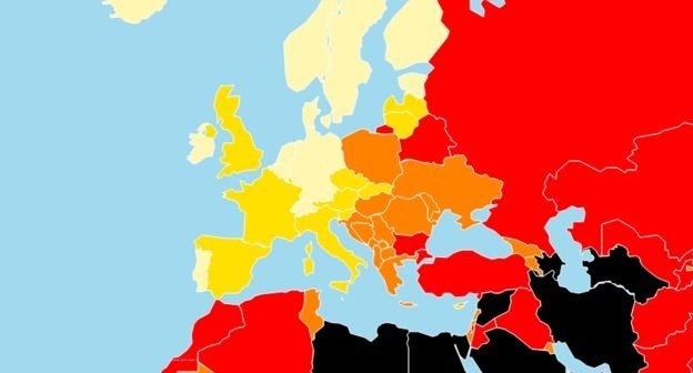 Сред европейските държави България отново е в компанията единствено на Русия, Беларус и Турция в годишната класация за свобода на медиите.