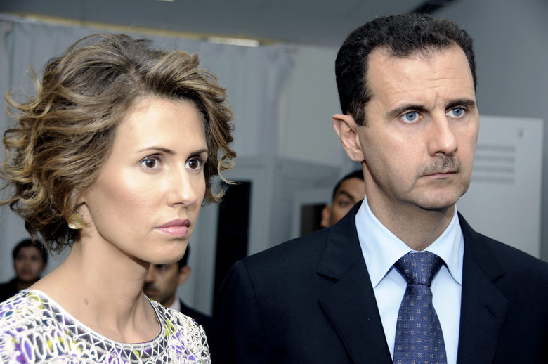 Башар и Асма ал Асад, септември 2013 г.