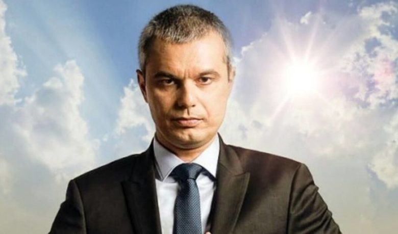 Костадин Костадинов, снимка от предизборен плакат на "Възраждане"