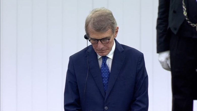 Давид Сасоли, скрийншот от заседанието.