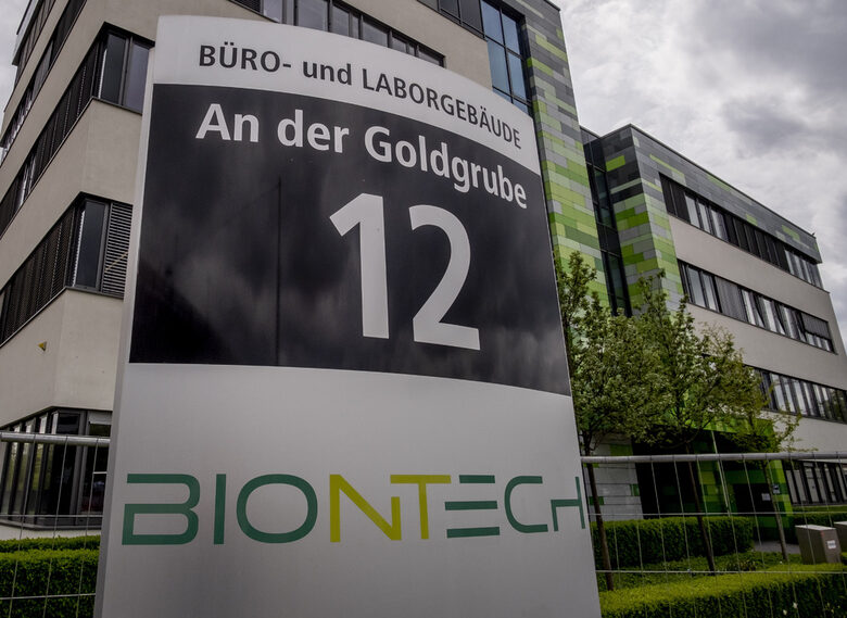 Седалището на биотехнологичната компания "Бионтех" в Майнц