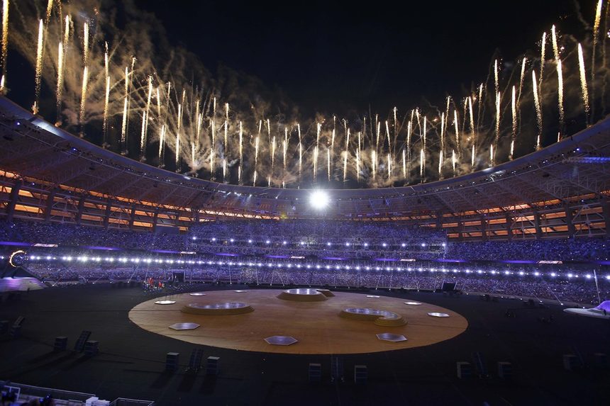 Първите в историята европейски игри, които се проведоха от 12 до 28 юни в Баку, бяха закрити със зрелищна церемония.