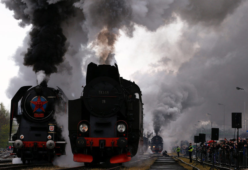 Във Волштин, Полша, се проведе 24-тият парад на парните локомотиви. Там се намира и единственото действащо депо за парни локомотиви в Европа.