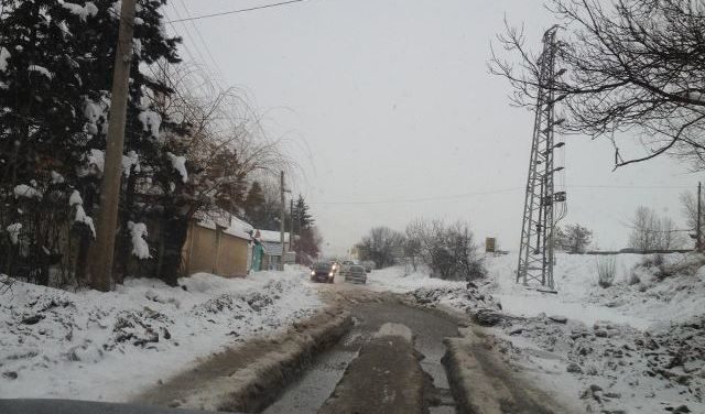 Ледено езеро в Горна Баня