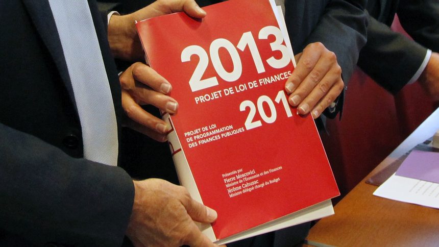 Бюджет 2013 г. беше представен в петък пред френския парламент