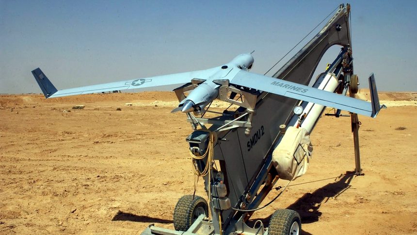Пускова установка на ScanEagle
