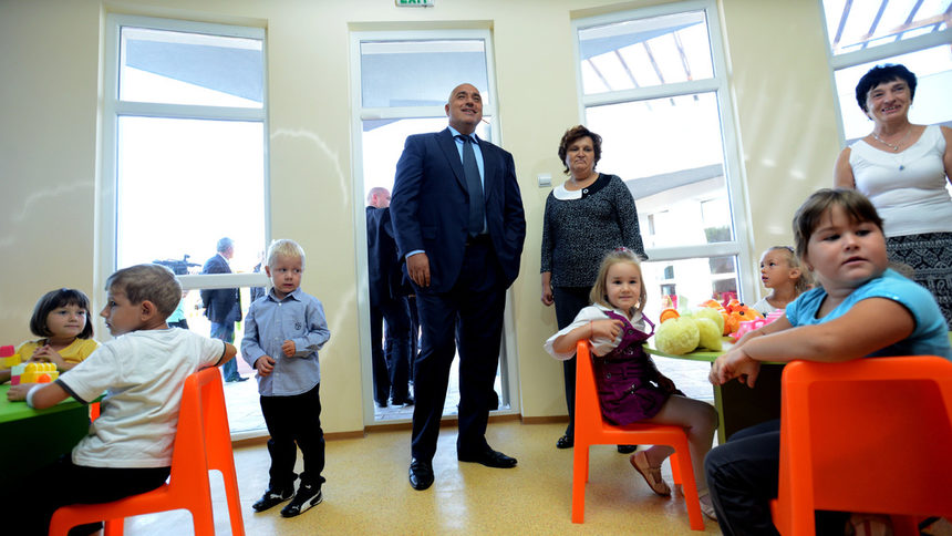 Бойко Борисов не пропуска откриване на ново или ремонтирано детско заведение в София