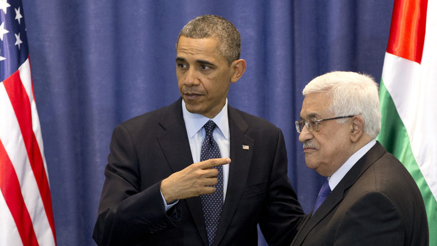 Президентите на САЩ и Палестинската автономия Барак Обама и Махмуд Абас