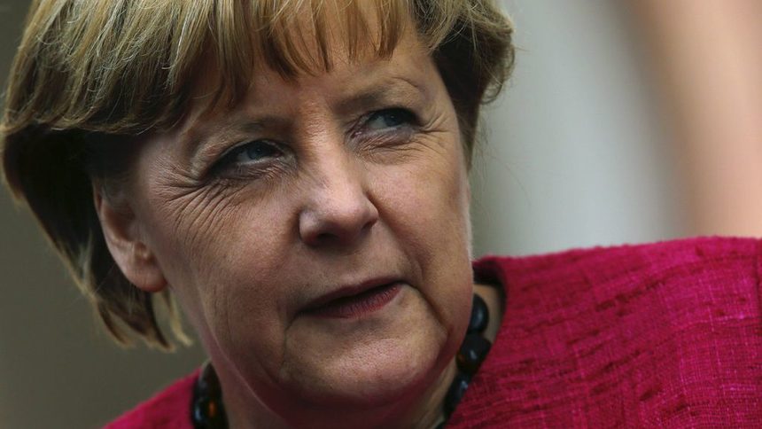 Ангела Меркел в момента е в предизборна кампания