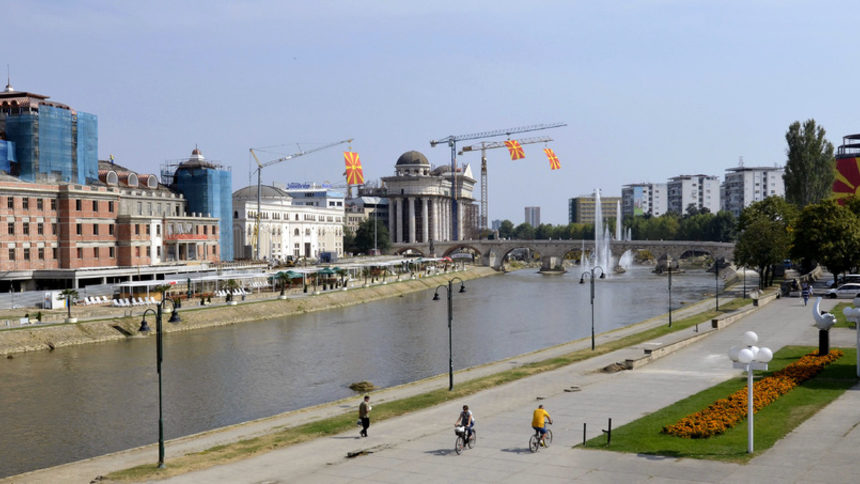 През последните 5-7 години Скопие преживя огромен строителен бум