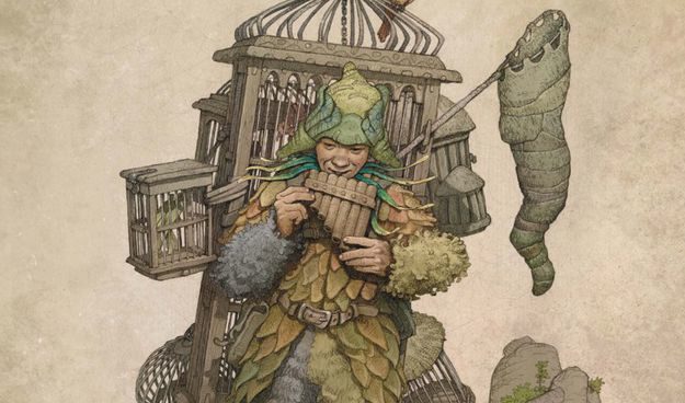 Корицата на книгата "Приказка за вълшебната флейта" по операта на Моцарт