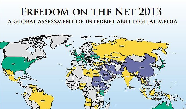 "Фрийдъм хаус": Интернет свободата намалява