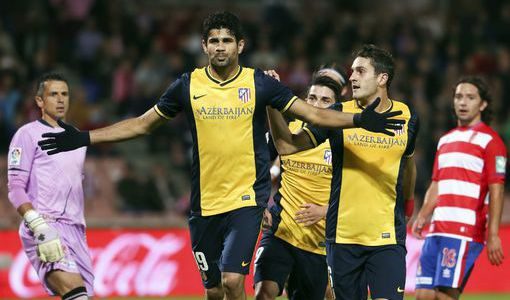 "Атлетико" постигна десета победа с голове от дузпи за 2:1 срещу "Гранада"