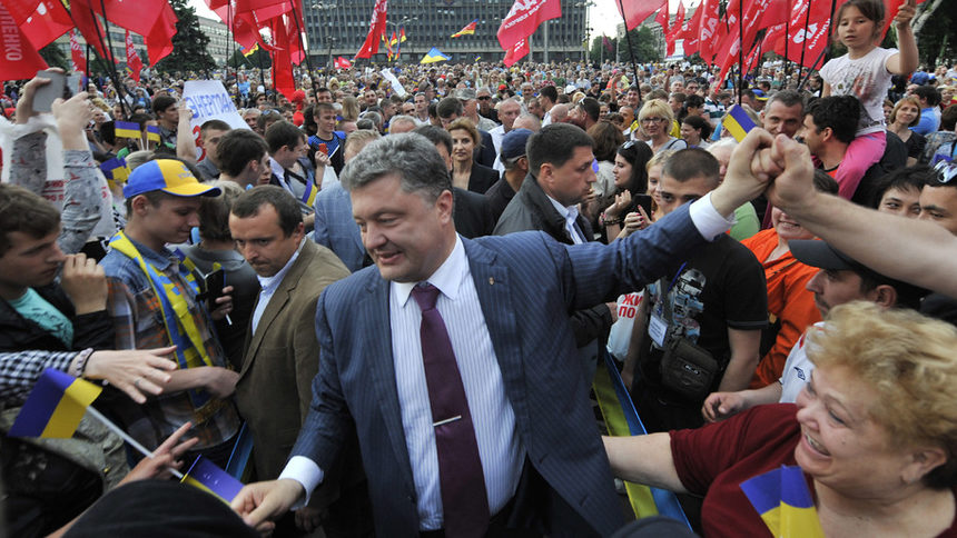 Порошенко сред симпатизанти