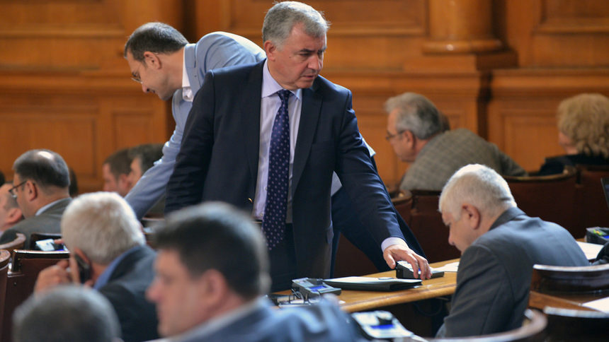 Новият председател на парламентарната група на БСП Атанас Мерджанов.
