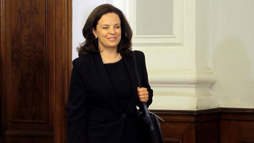 Таня Андреева на официалната церемония по встъпване в длъжност на 29 май 2013 г.