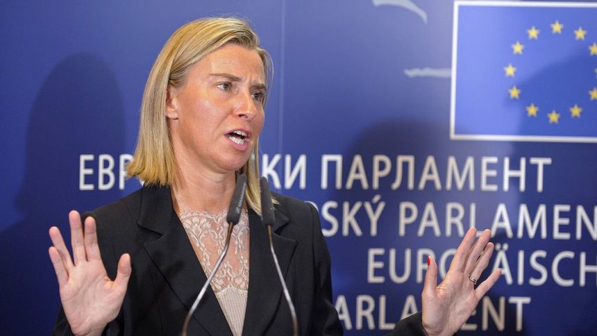 Федерика Могерини говори днес пред комисията по външни въпроси на Европейския парламент