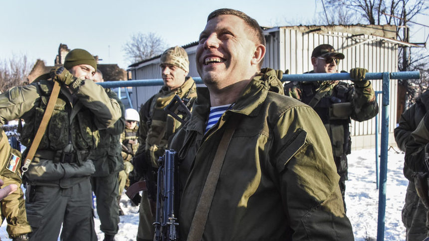 Лидерът на проруските сепаратисти Александър Захарченко