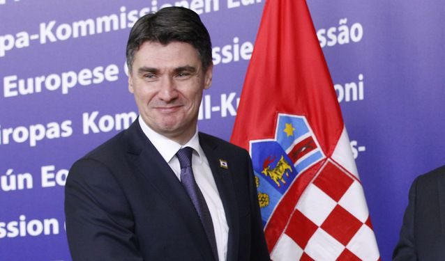 Премиерът на Хърватия Зоран Миланович