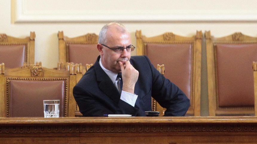 Вътрешният министър Веселин Вучков