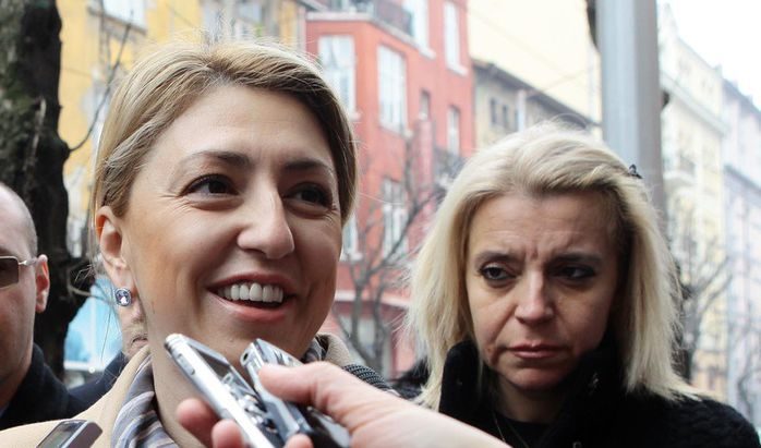 Вече бившият председател на СГС Владимира Янева (вляво) и нейният заместник- Богдана Желявска.