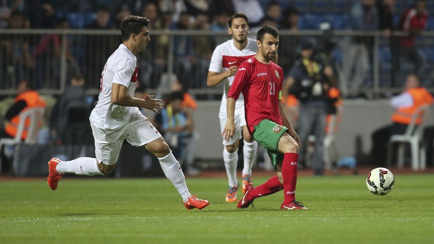 Капитанът Дяков се надява България да играе срещу Малта така, както през първото полувреме срещу Турция