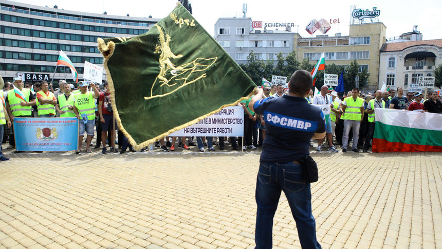 Синдикатът на МВР се отказва от протестите на 5 юли и от исканите политически оставки