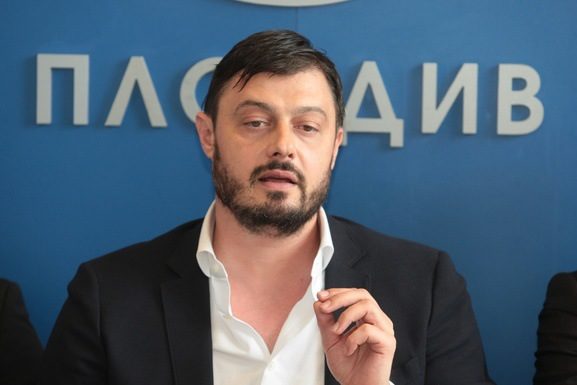 Николай Бареков на пресконференция днес в Пловдив.