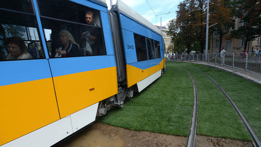 В София бяха пуснати първите "зелени" трамваи