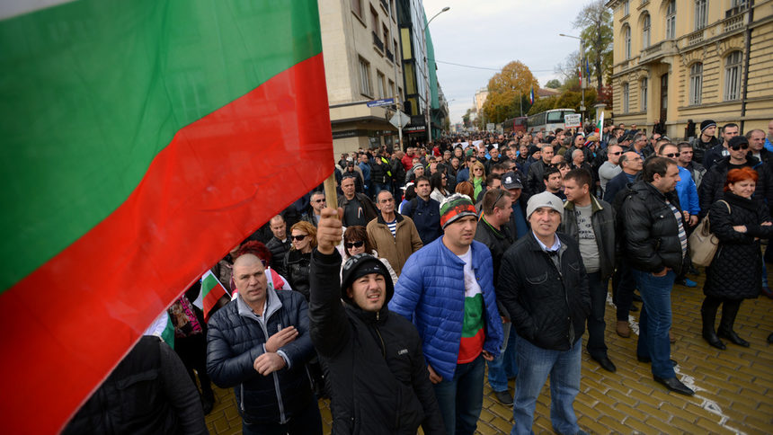 Протест на полицаи на 8 ноември в София