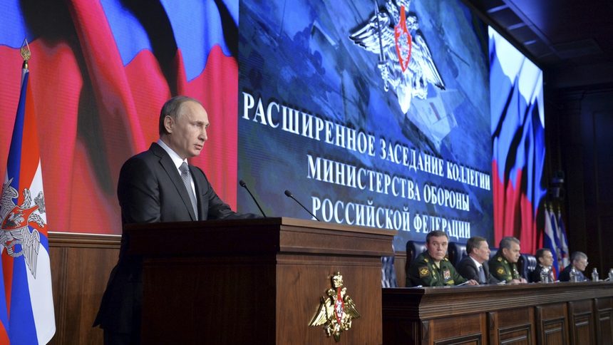 По време на словото си Путин обеща и военна подкрепа за Свободната сирийска армия