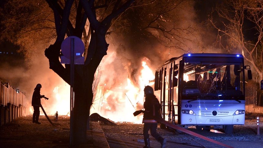 Групировката "Ястреби за свободата на Кюрдистан" пое отговорност за атентата в Анкара